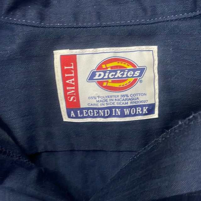 Dickies Button Up Work Shirt Small