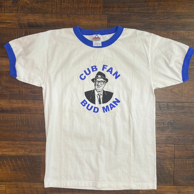 Harry Caray Cub Fan Bud Man Vintage Shirt - Men's XL - Chicago Cubs Budweiser