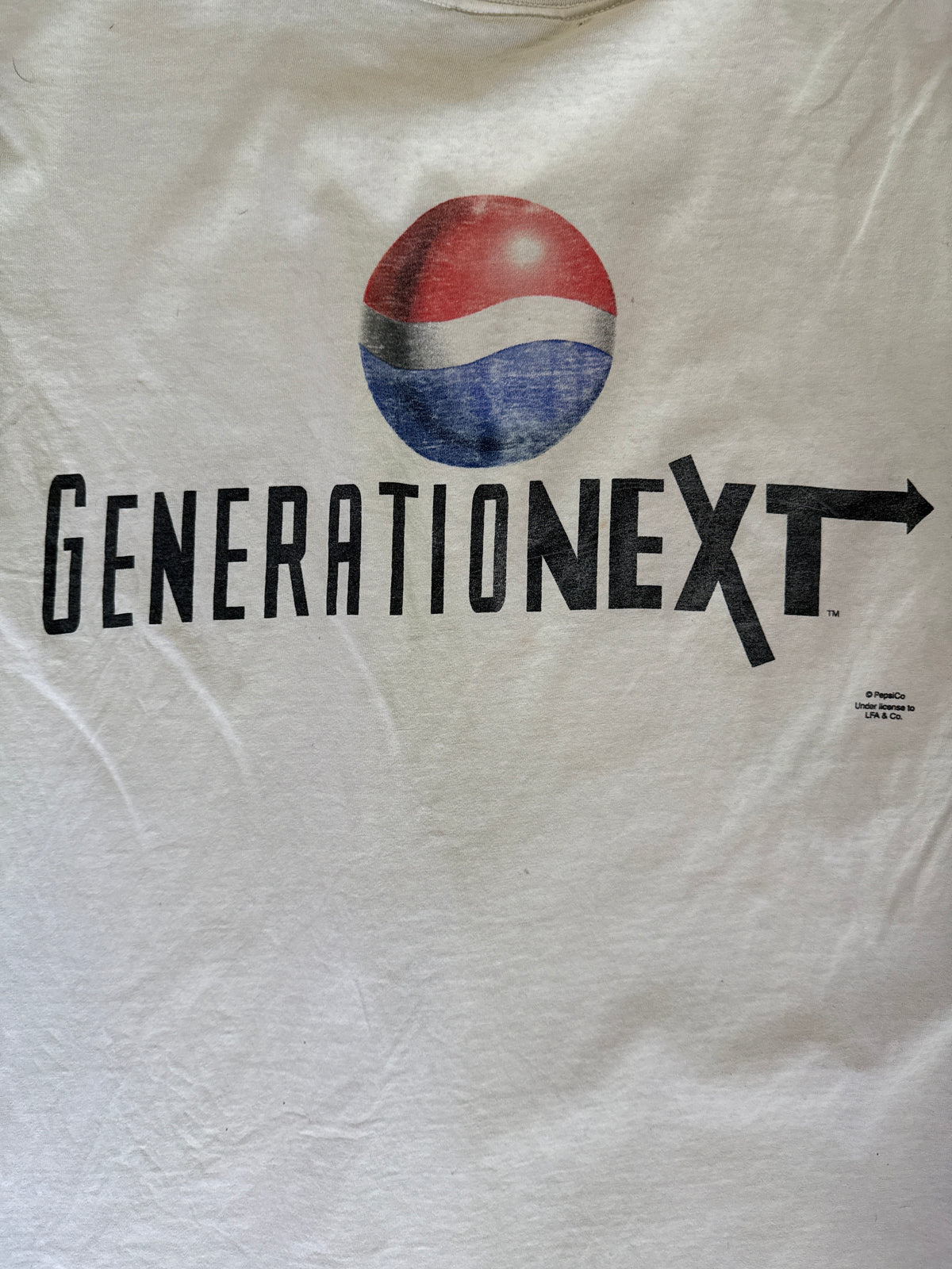 Vintage 90s Pepsi Generation Next Nothing Else Is A Pepsi T Shirt