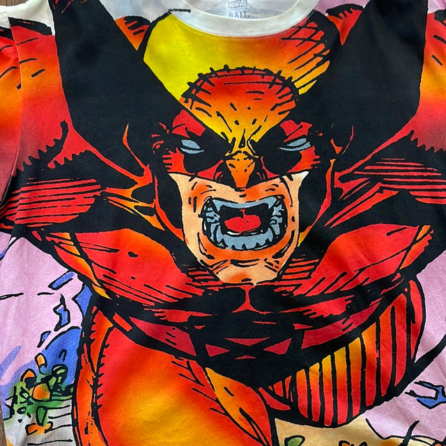Bait x Marvel Comics Jim Lee X-Men Wolverine All-Over Print XL