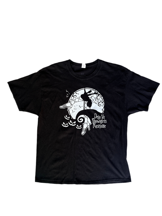 Deja Vu Showgirls Nashville Halloween Tee – Pole Dancer Graphic – Size XL