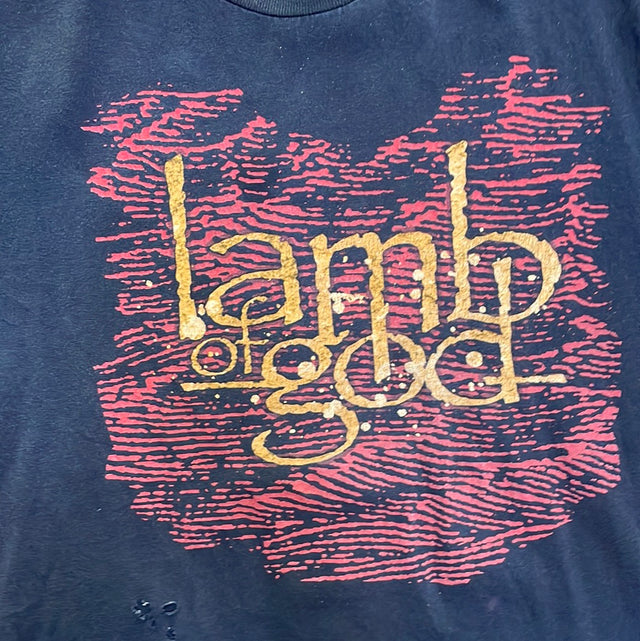 Y2K Lamb of God Wrath Shirt M