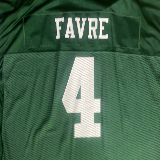 NFL Brett Favre #4 Jets Reebok Jersey 2XL