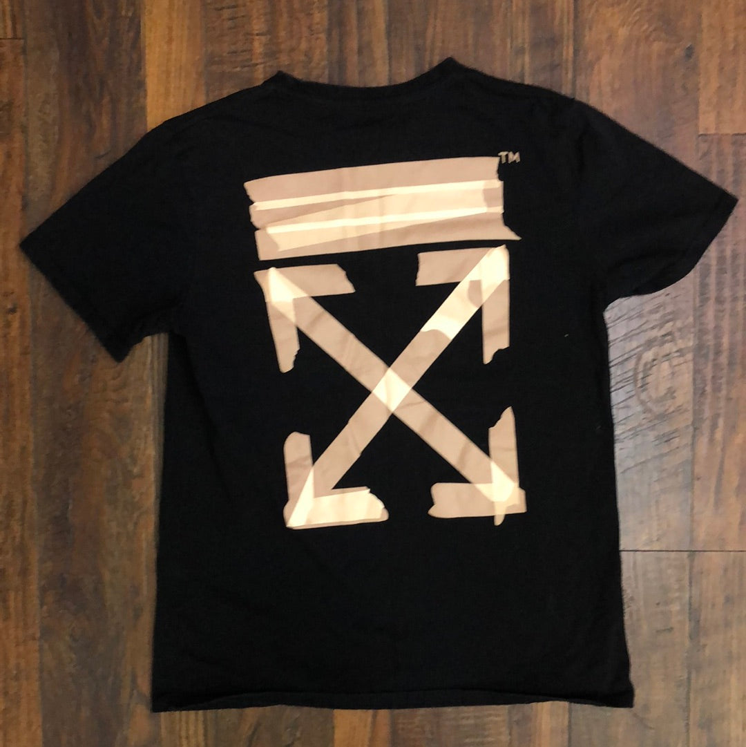 SS20 OFF-WHITE Tape Arrows T-shirt Small – Milk Room: Luxury