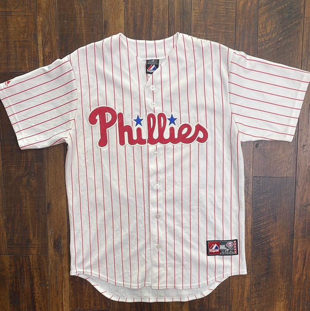 Majestic Philly Phillies #58 Papelbon Jersey M