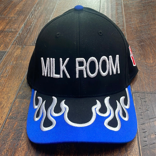 Milk Room Flame Hat Blue
