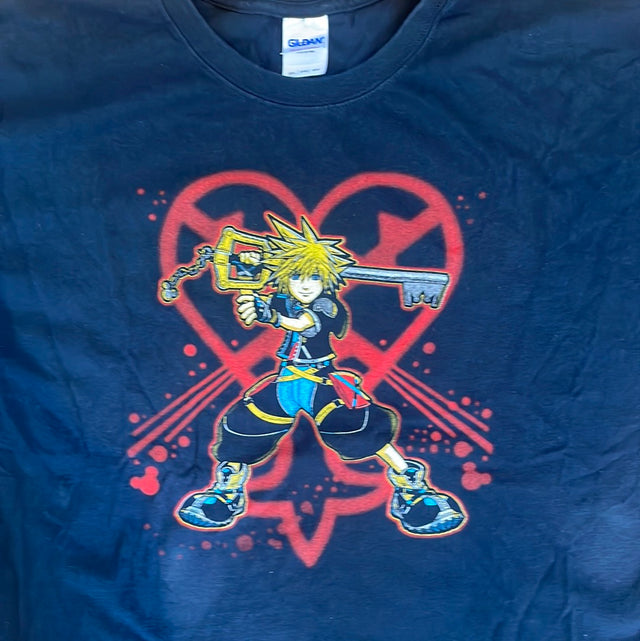 Y2K Kingdom of Hearts Sora Shirt 3XL