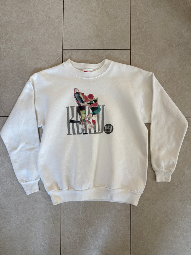 Vintage 90s KCRW Radio Station Crewneck Sweatshirt – Medium