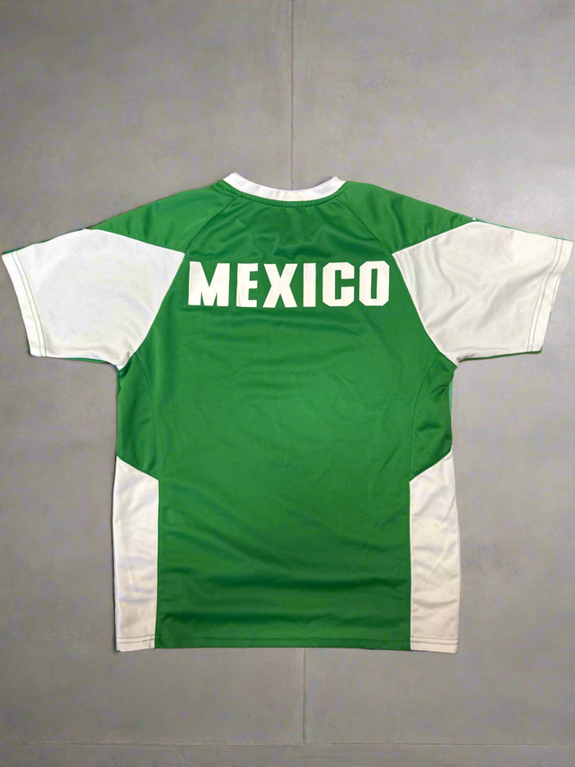 Y2K Mexico Soccer Jersey Green/White | Classic National Team S