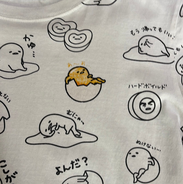 Japanese Sanrio Gudetama Shirt Small