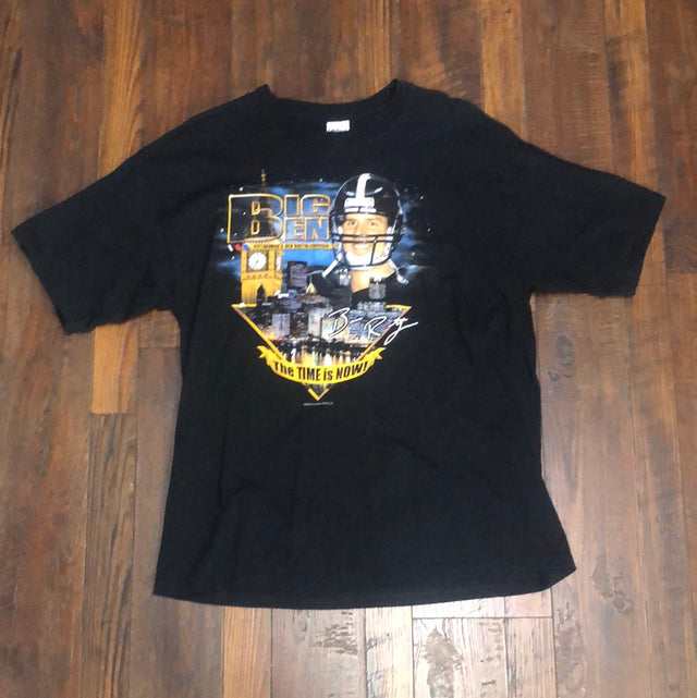 2004 NFL Steelers Big Ben Roethlisberger Shirt XL