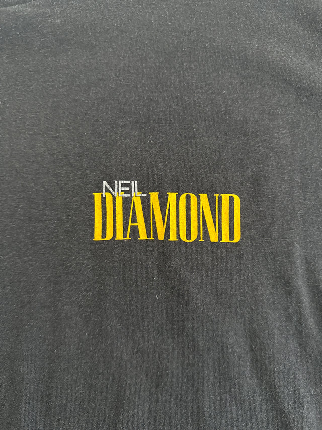 【USA製】90s Neil Diamond 92-93 総柄tシャツ XL Vintage 90s Neil Diamond Shirt Mens L/XL I Am I Said Concert Tour