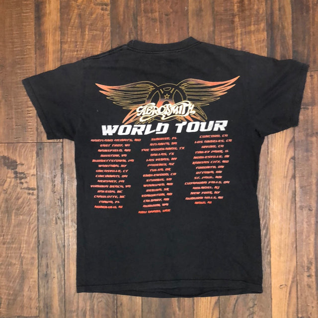 2009 Aerosmith World Tour Shirt Small