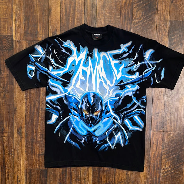 Blue Beetle X Menace Los Angeles Shirt Large