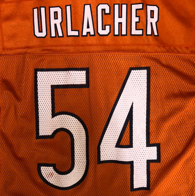 NFL Chicago Bears Brian Urlacher 54 Reebok Football Jersey M