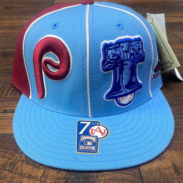 MLB Philadelphia Phillies Cooperstown Collection Fitted Hat 7 1/4