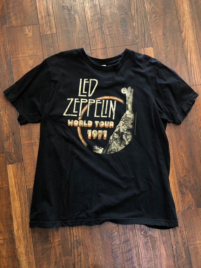 2007 Led Zeppelin  World Tour Shirt L