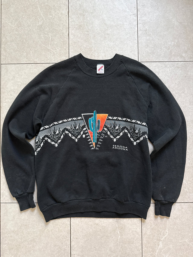 Vintage 1997 Jerzees Sedona Arizona Southwest Crewneck Made in USA XL