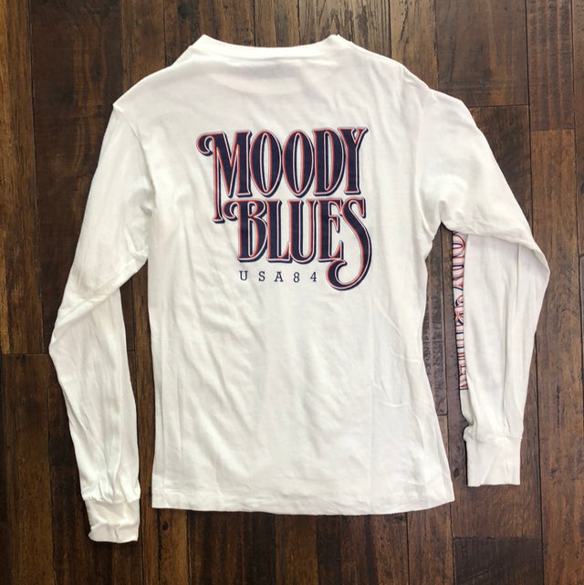 Vintage 1984 Moody Blues Summer Nights LS S
