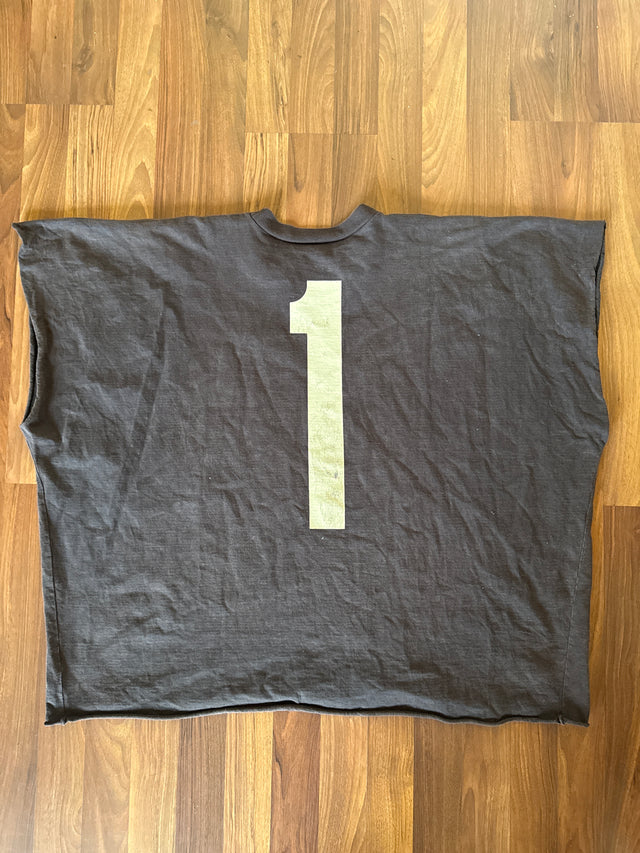 Yeezy Kanye West Vultures 1 Box Tee Washed Black Size 3