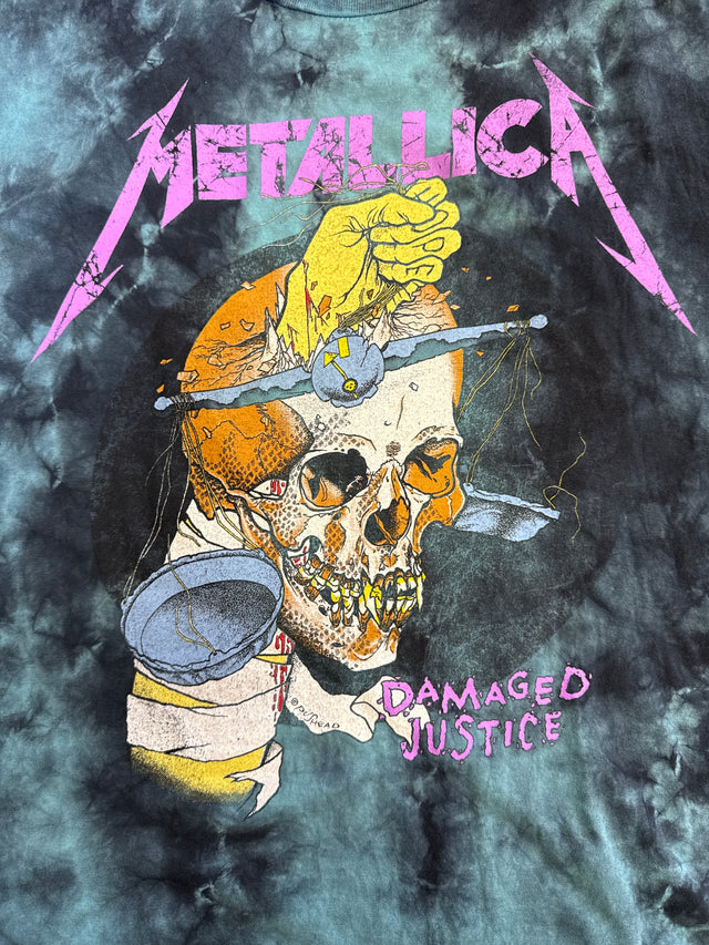 Metallica “Damaged Justice” Pushead Tie-Dye Long Sleeve – XXL