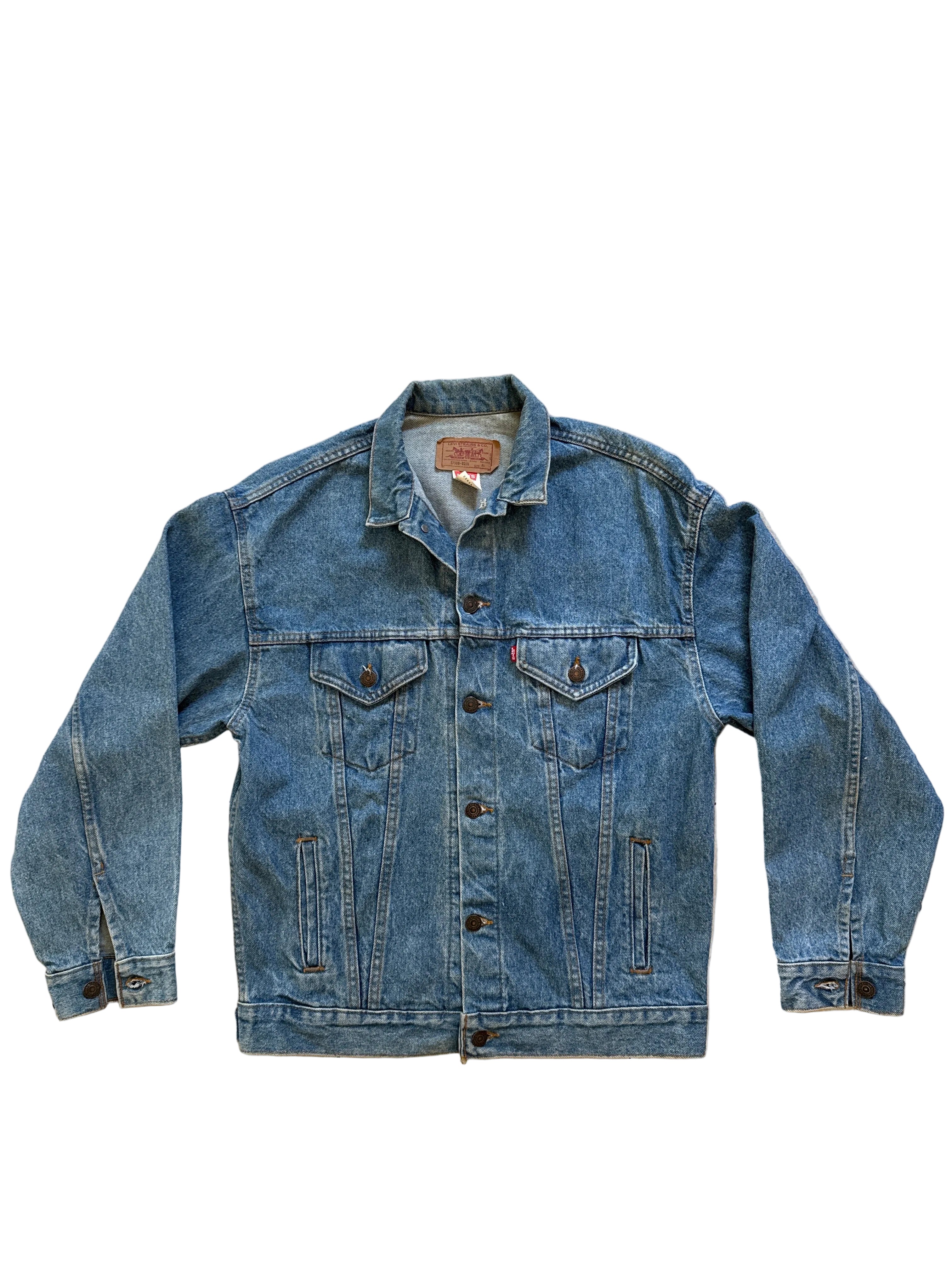 Vintage 1980s Levi's 57508 Type III Trucker Denim Jacket Made USA