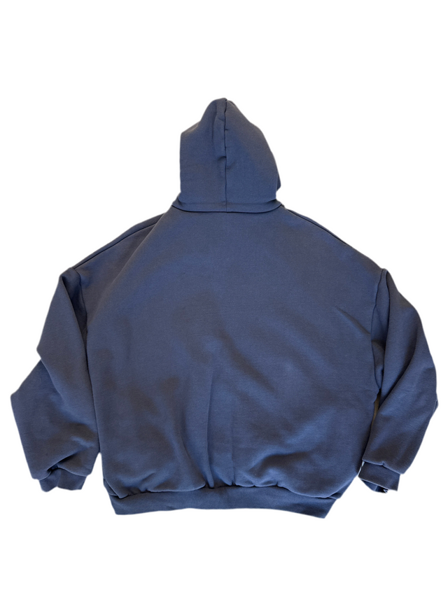 Fear of God Essentials Hoodie Navy Blue (Medium)