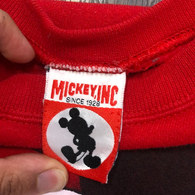 Vintage Mickey Mouse Happy Holidays Sweatshirt S