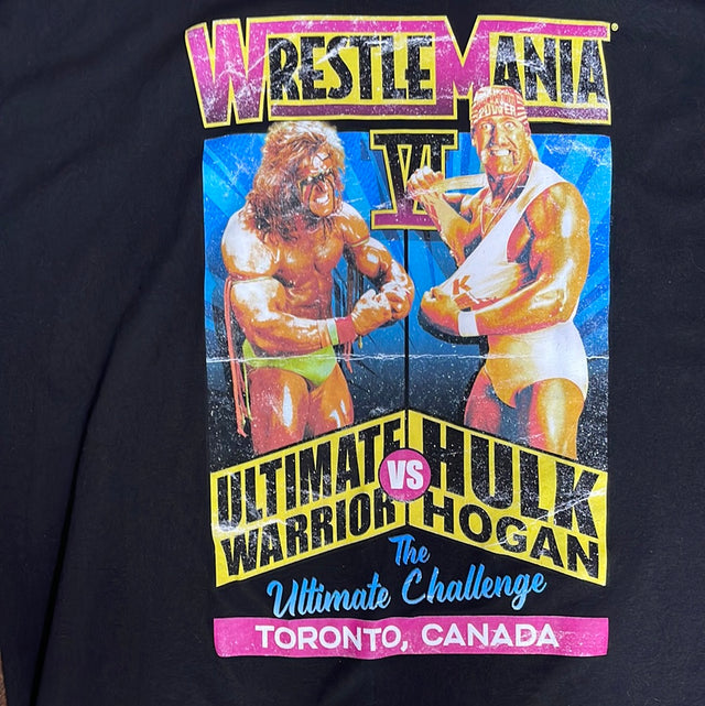 WWF Wrestlemania V1 Ultimate Warrior VS Hulk Hogan 4XL
