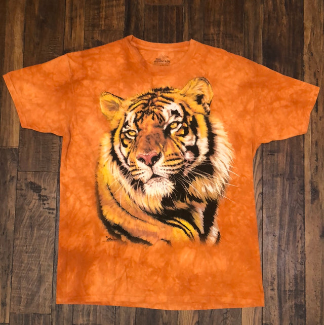 Vintage 2000 The Mountain Tiger King Shirt 2XL