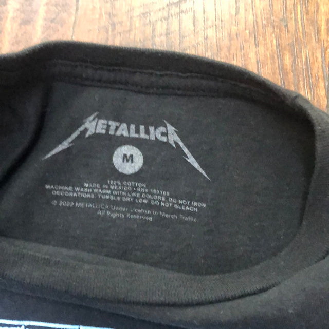 Metallica Ride the Lightning Shirt Medium