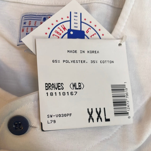 Starter MLB Atlanta Braves jersey size XXL