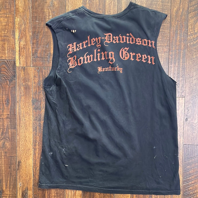 Harley-Davidson Bowling Green KY Sleeveless Shirt M