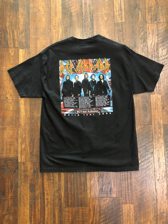 Vintage Def Leppard Rock Of Ages 2005 T Shirt XL