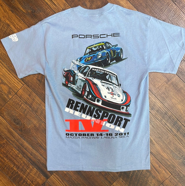 2011 PORSCHE Rennsport Reunion IV Laguna Seca Short Sleeve T-Shirt
