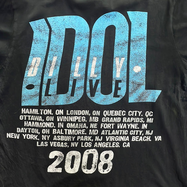 2008 Billy Idol Tour L