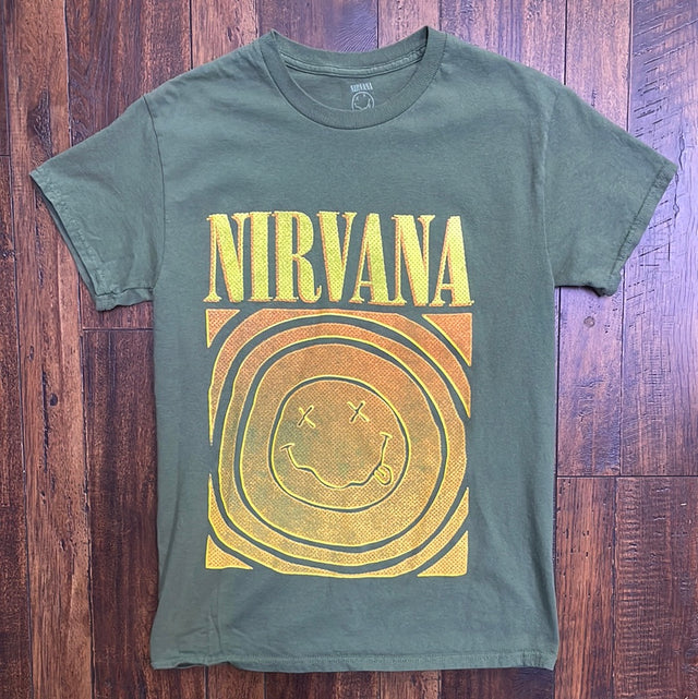 Nirvana Band Tee Small