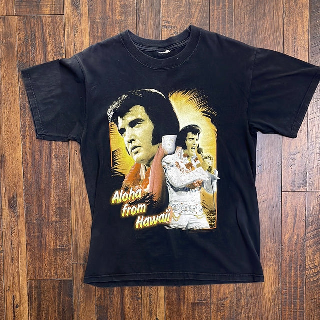 Vintage 1999 Elvis Presley Aloha From Hawaii Shirt L