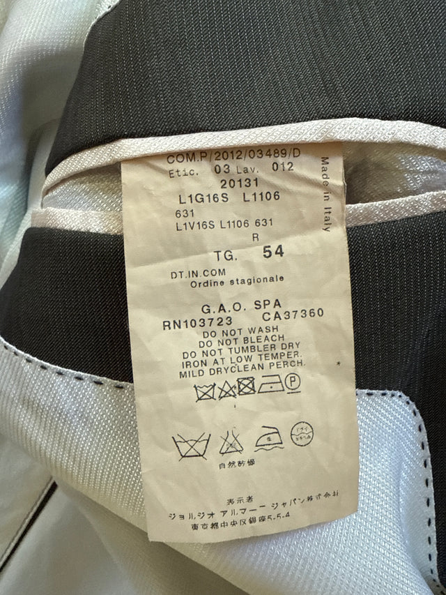 Emporio Armani Supreme Wool Silk Blazer Made in Italy – Approx 2013 – Size 54 (Mens L/XL)