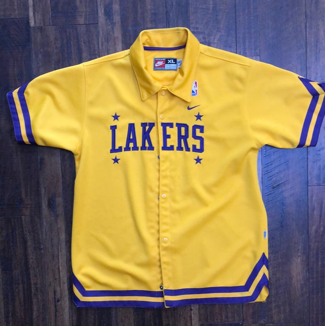 Nike NBA Los Angeles Lakers Warm up Shooting Jersey XL – Milk Room