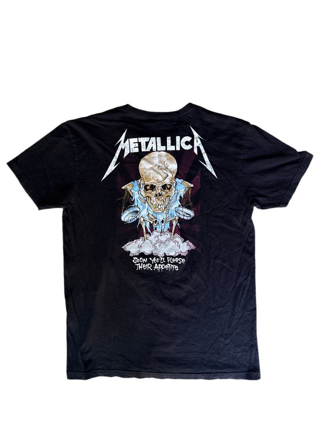 Metallica Pushead Double-Sided Graphic Tee – Size Large