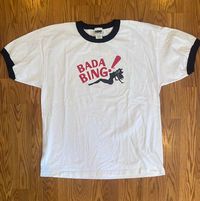 2000 The Sopranos Bada Bing HBO Promo Shirt 2XL
