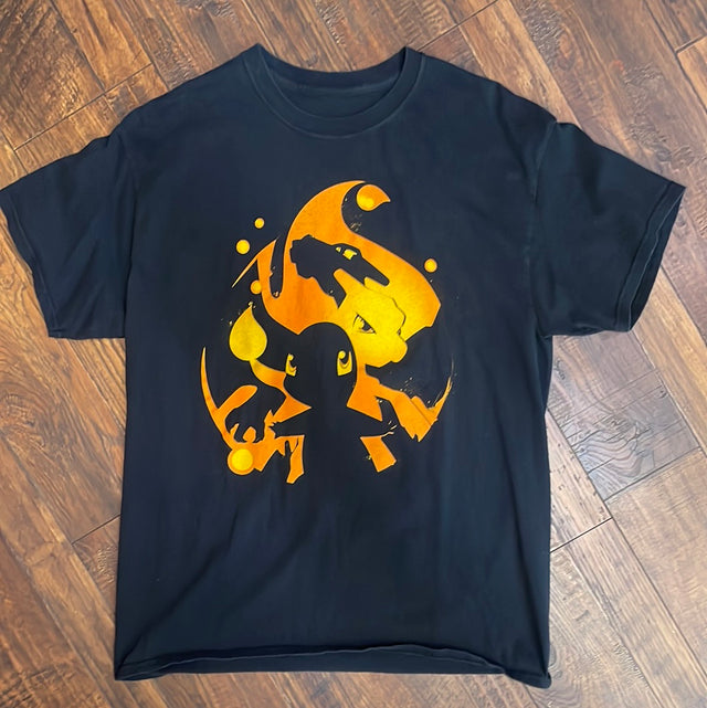 Vintage Pokémon Charizard Evolution Shirt XL