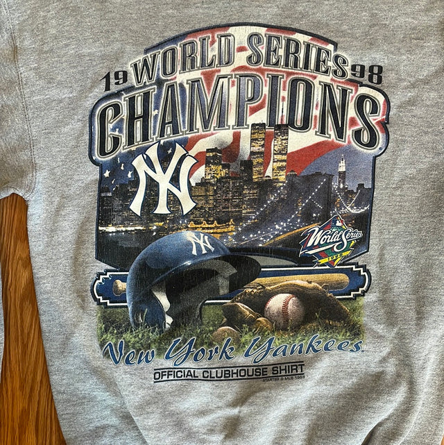 1998 New York Yankees World Series Champions Crewneck XL