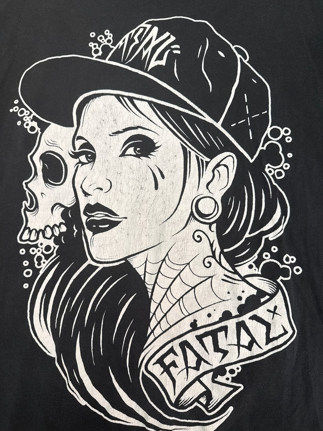 Y2K Fatal Clothing Skull Girl Tee XXL