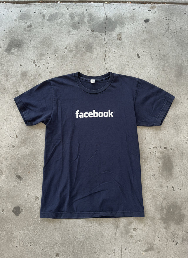 Vintage Facebook Employee Tee (Size S, American Apparel Blank, Early 2000s)