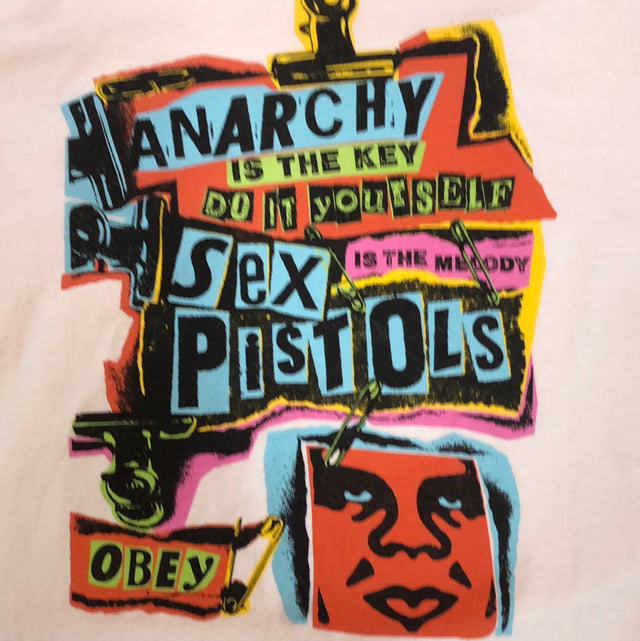 OBEY x Sex Pistols Anarchy Shirt XL