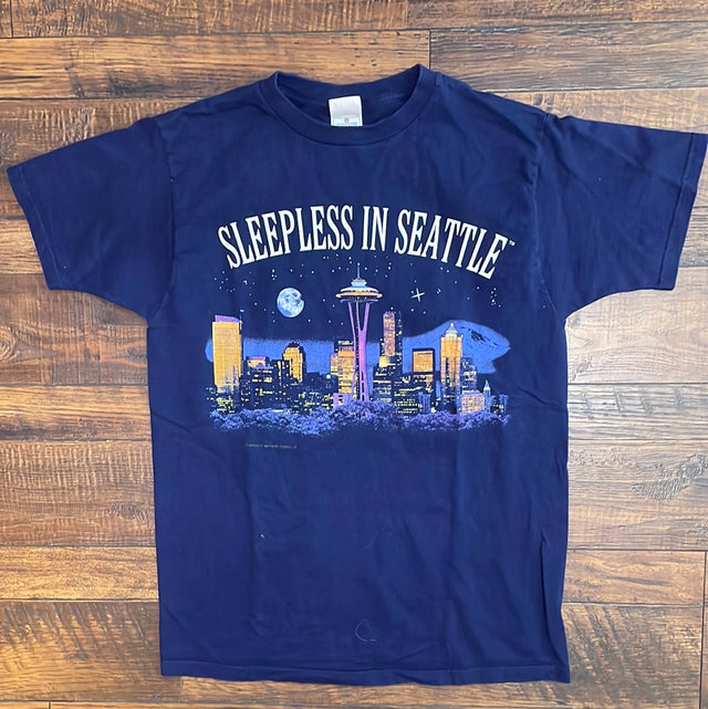 Vintage 90s Sleepless in Seattle Movie Promo Shirt M