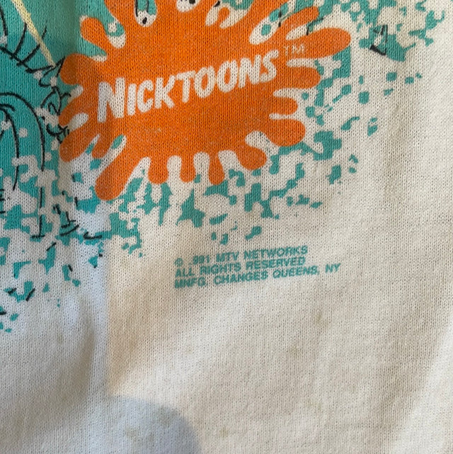 1991 Ren & Stimpy Show Nickelodeon Shirt L