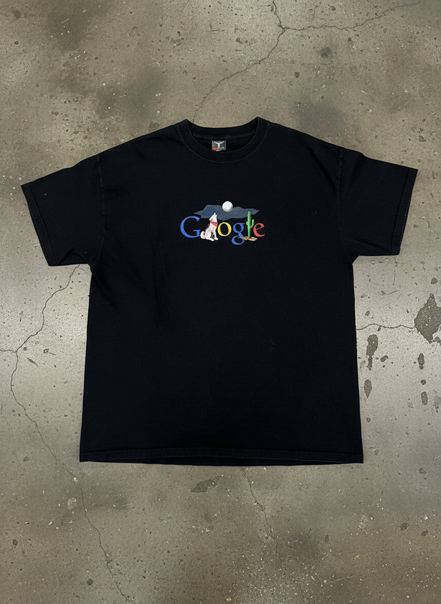 Vintage 1998 Google Desert Howling Dog Tee (XL)